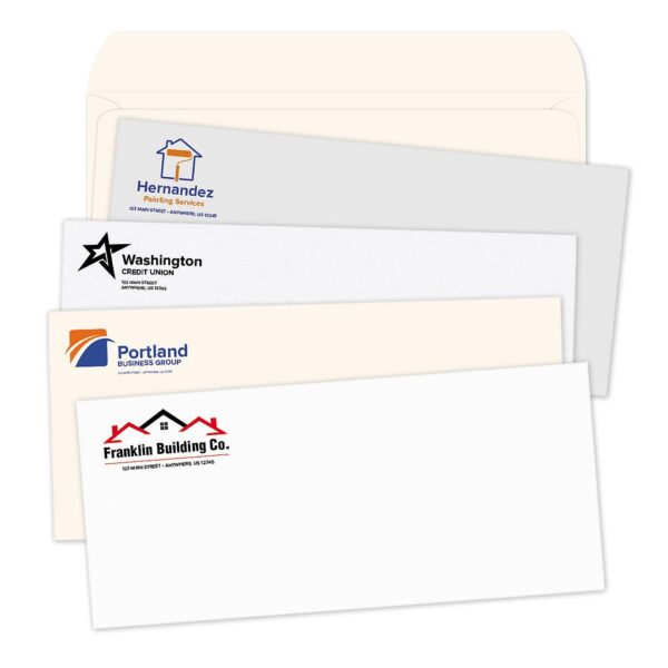 Merlin Press Printed envelopes full Colour DL - Peel & Seel2