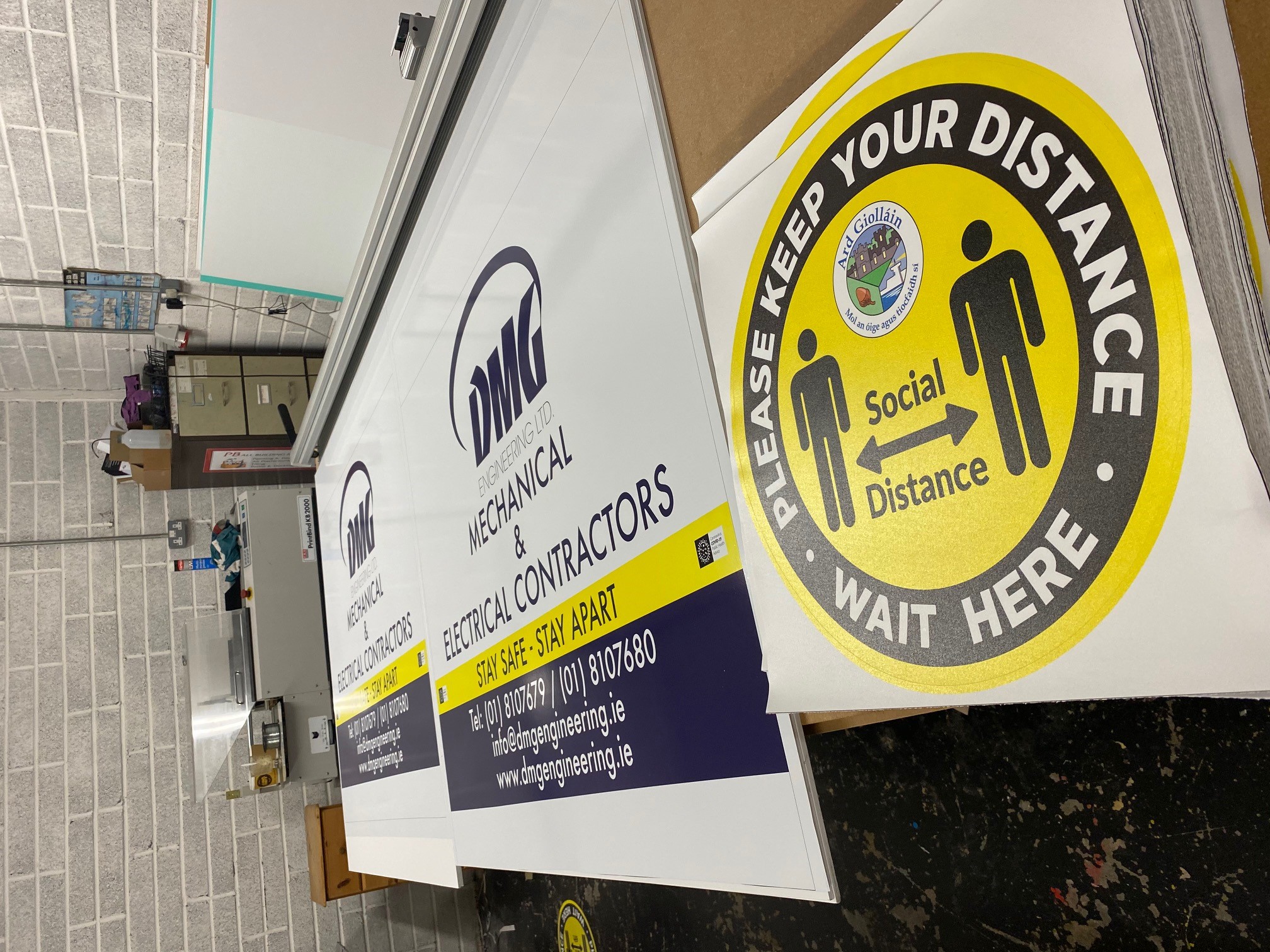 Foamed Board Signs Merlin Press