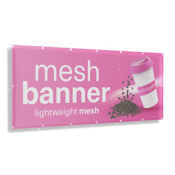 Printed Mesh Eyelet Banners